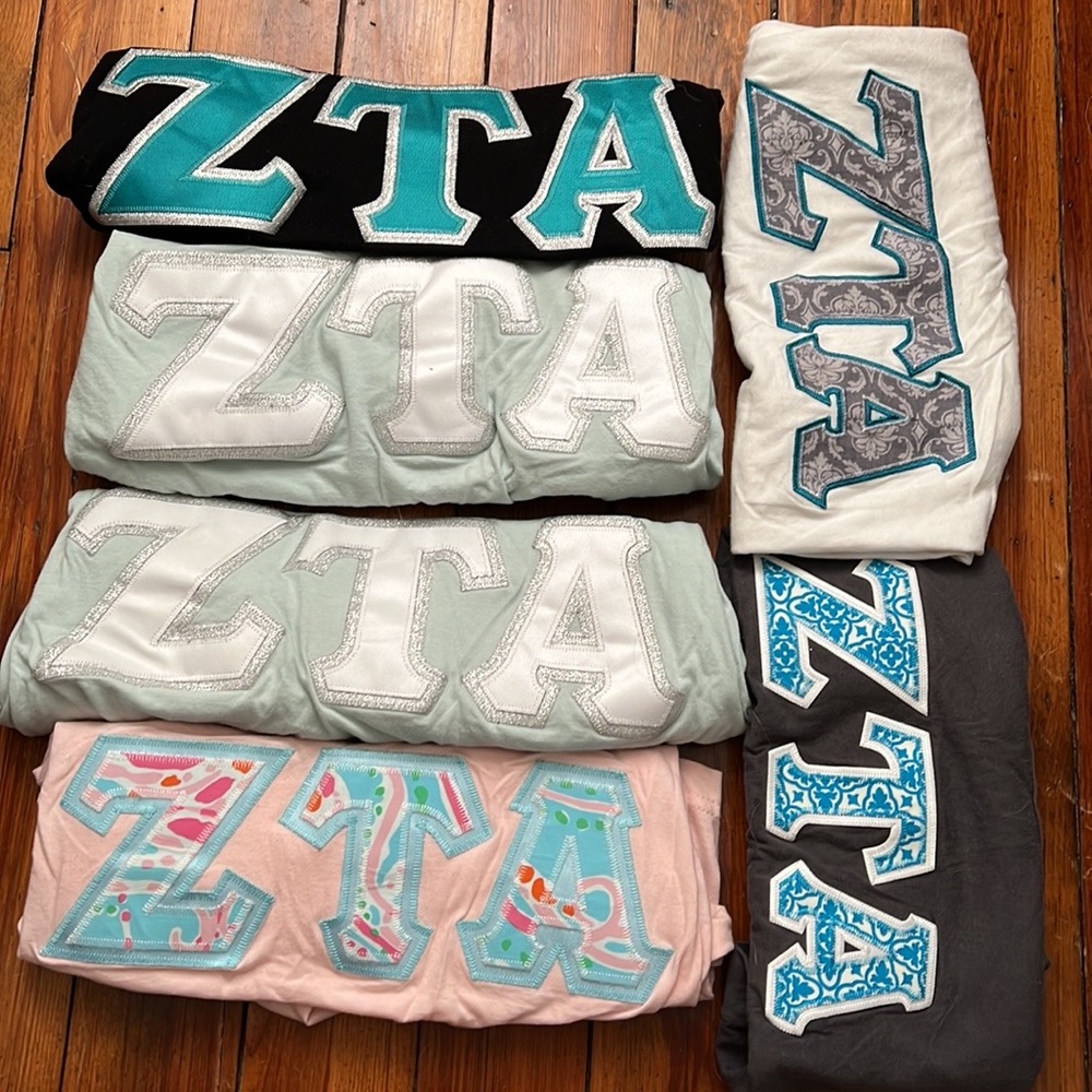 Zeta Tau Alpha Shirt, sweatshirt, tank lot